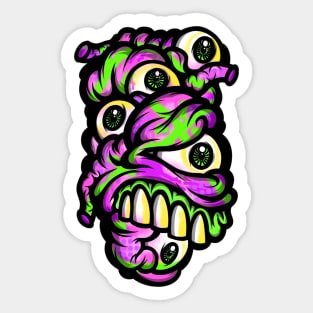 Mutant Heart Sticker